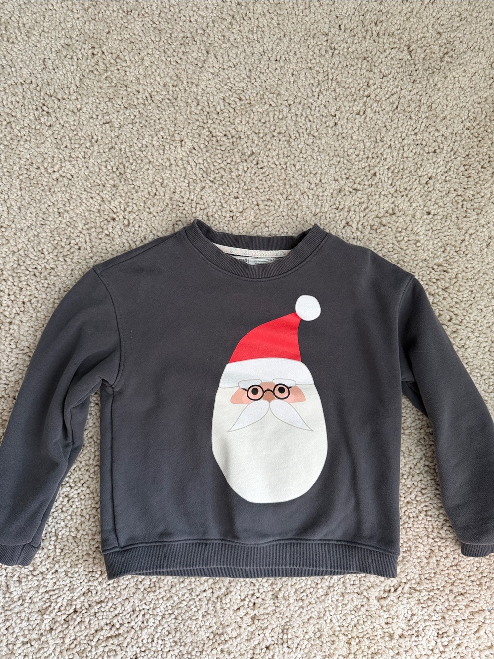 Minimalist Folk Co Santa Sweatshirt - Santa I know Him